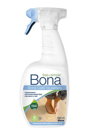 Bona čistič na parkety Free&Simple 650 ml