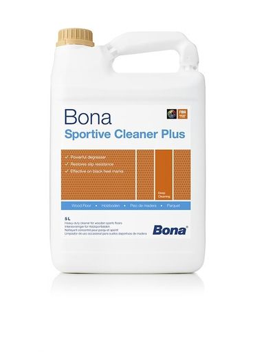 Bona Sportive Cleaner Plus. 5l - příležitostné čištění lakovaných dřevěných sportovních podlah 