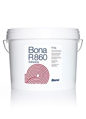 Jednosložkové elastické tvrdé silanové lepidlo na parketové podlahy Bona R860, 15Kg